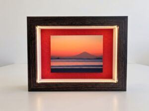 富士山と海